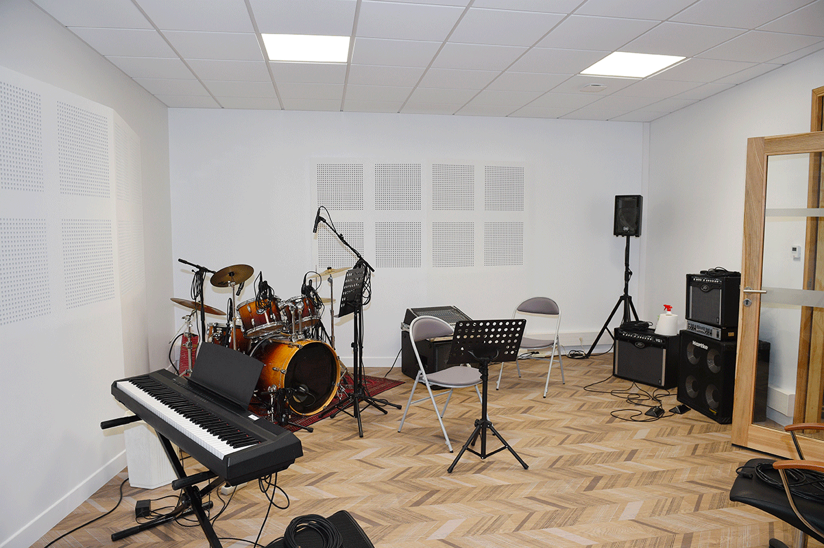 Le studio d’enregistrement